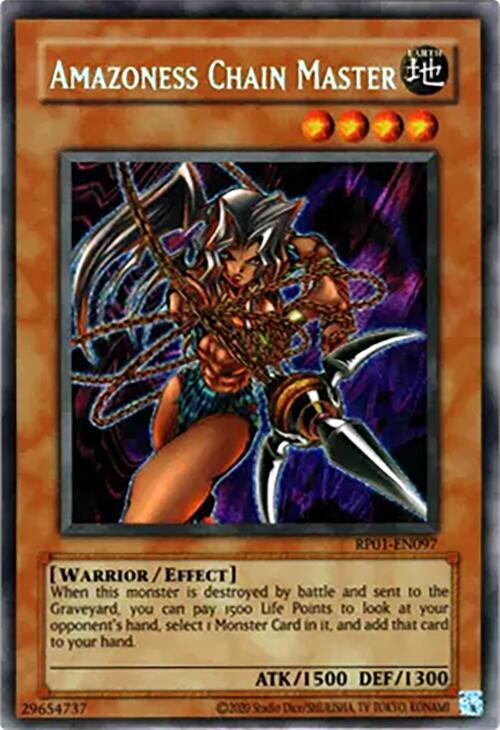 Amazoness Chain Master card image