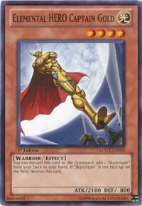 Elemental HERO Captain Gold card image