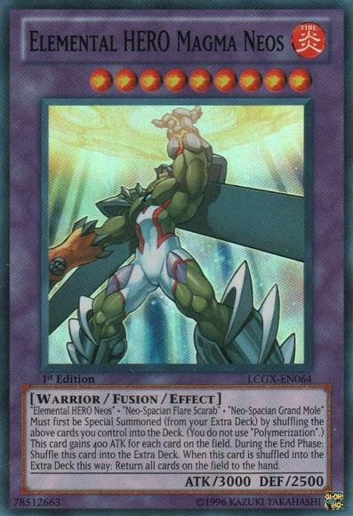 Elemental HERO Magma Neos card image