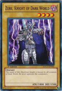 Zure, Knight of Dark World card image
