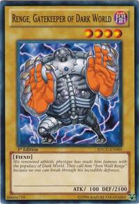 Renge, Gatekeeper of Dark World card image