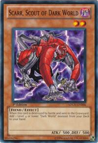 Scarr, Scout of Dark World card image