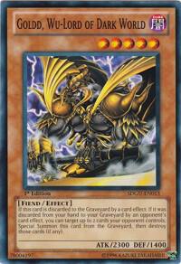 Goldd, Wu-Lord of Dark World card image