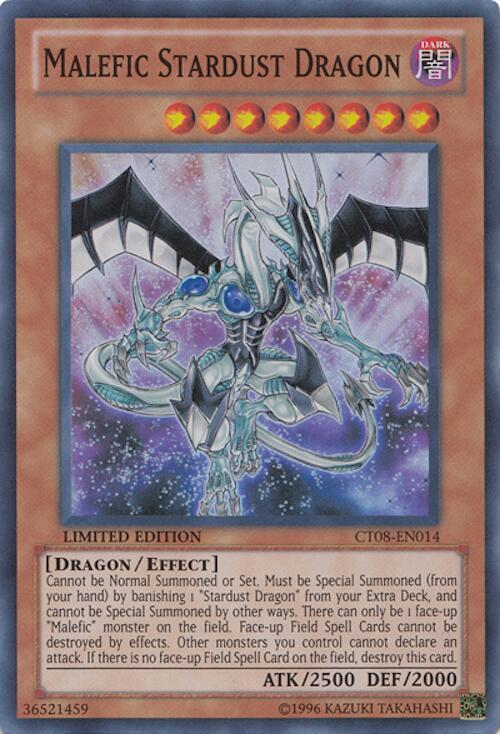 Malefic Stardust Dragon card image
