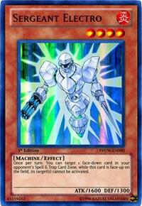 Sergeant Electro card image