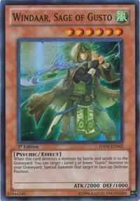 Windaar, Sage of Gusto (1st Edition) card image