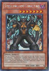 Steelswarm Girastag (1st Edition) card image