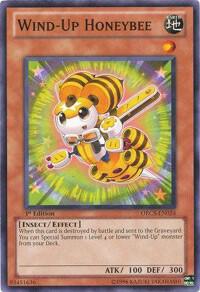 Wind-Up Honeybee card image