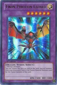 Twin Photon Lizard card image