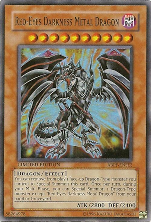 Red-Eyes Darkness Metal Dragon card image