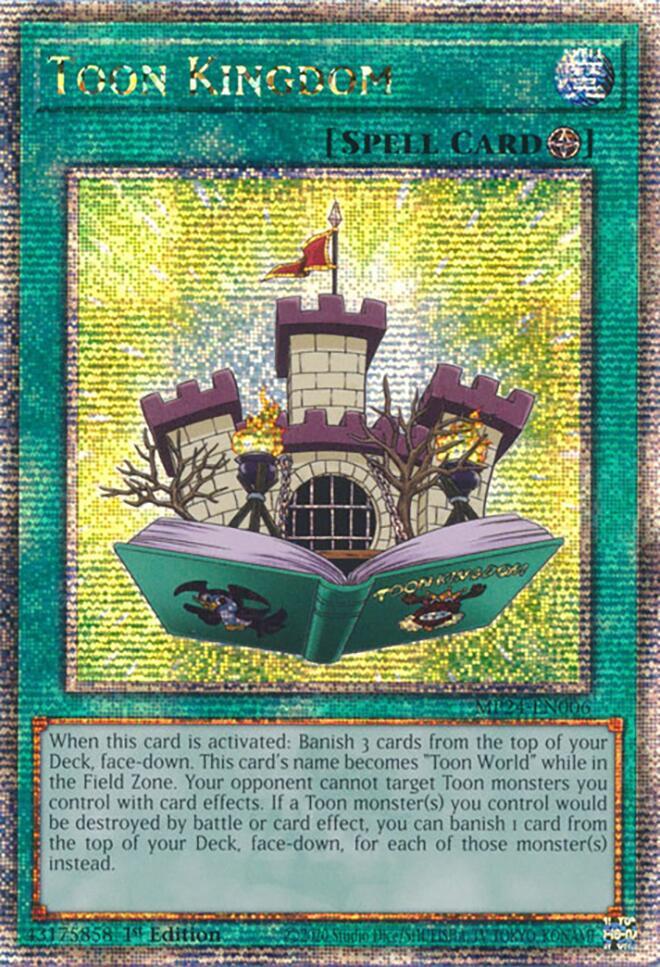 Toon Kingdom (Quarter Century Secret Rare) card image