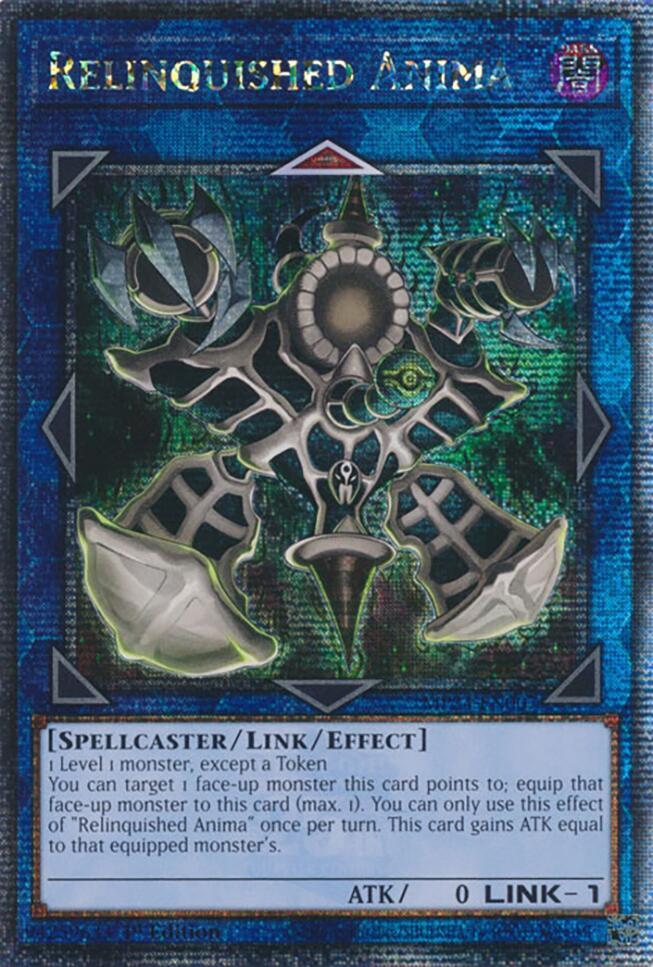Relinquished Anima (Quarter Century Secret Rare) card image