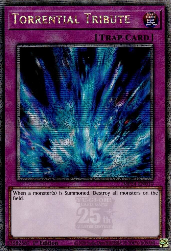 Torrential Tribute (Quarter Century Secret Rare) card image