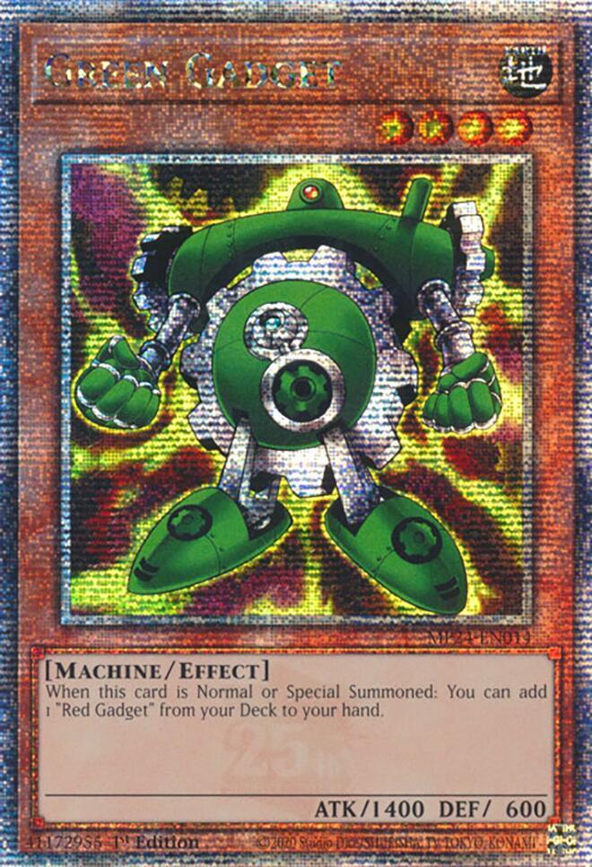 Green Gadget (Quarter Century Secret Rare) card image