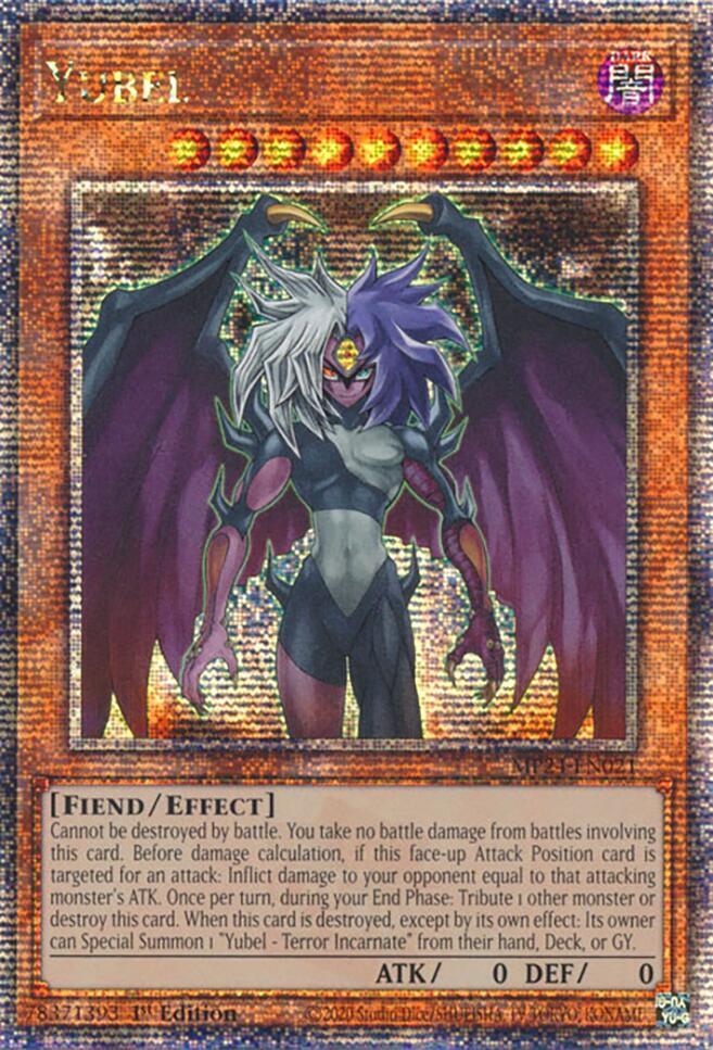Yubel (Quarter Century Secret Rare) card image