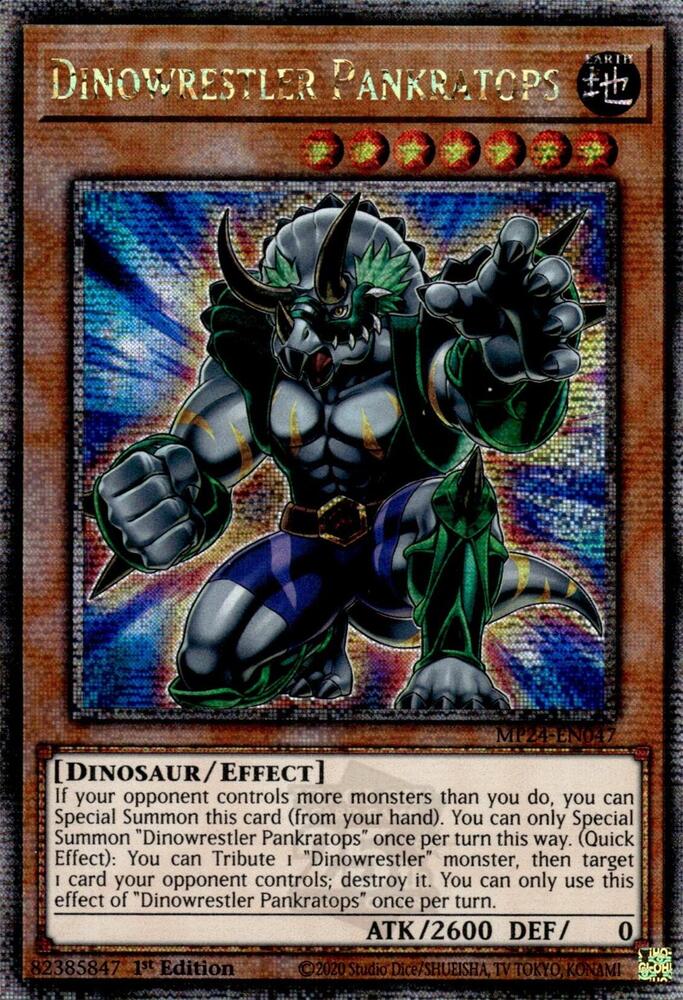 Dinowrestler Pankratops (Quarter Century Secret Rare) card image