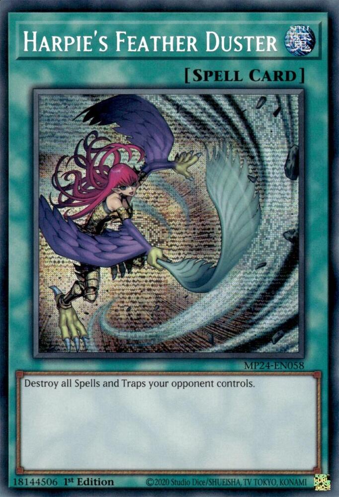 Harpie's Feather Duster (Alternate Art) card image