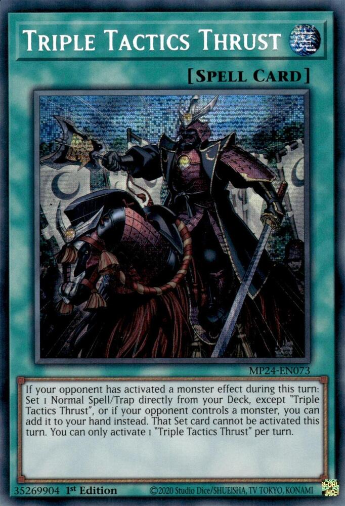 Triple Tactics Thrust card image