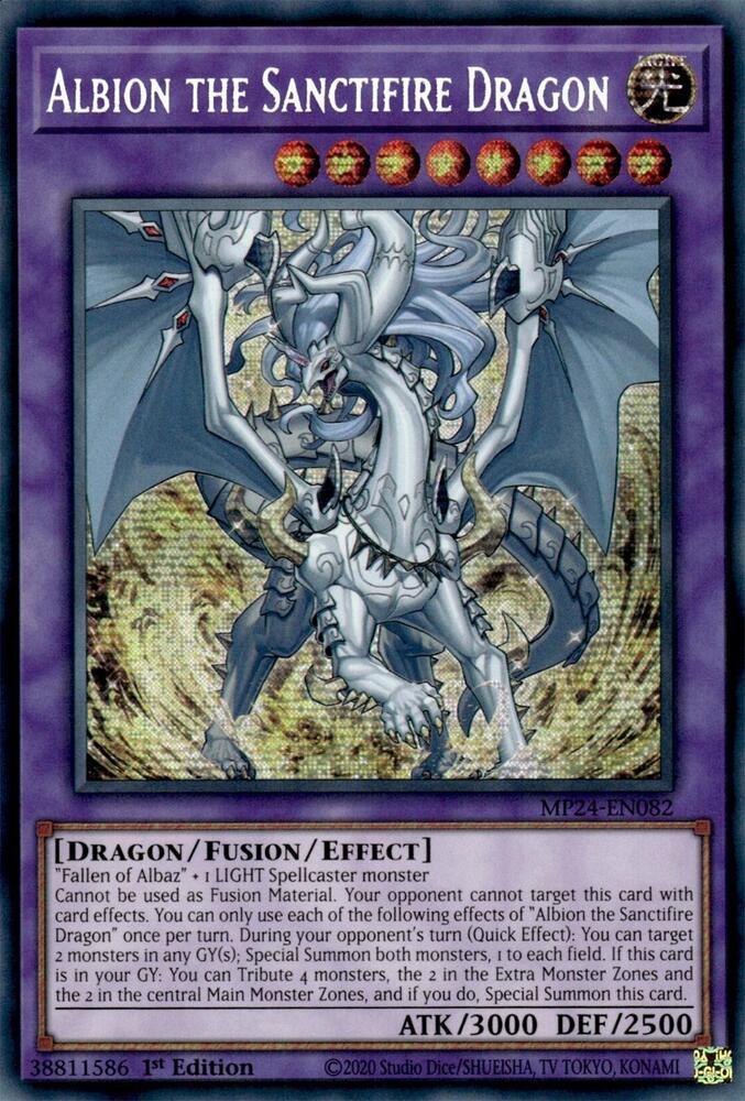 Albion the Sanctifire Dragon card image