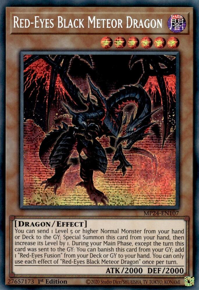 Red-Eyes Black Meteor Dragon card image