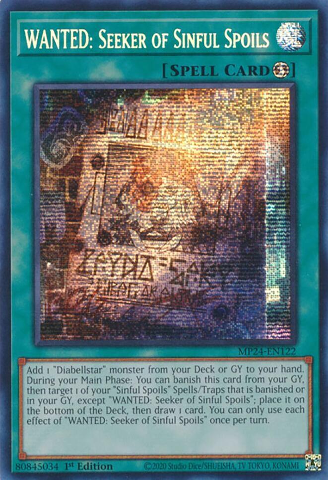 WANTED: Seeker of Sinful Spoils card image