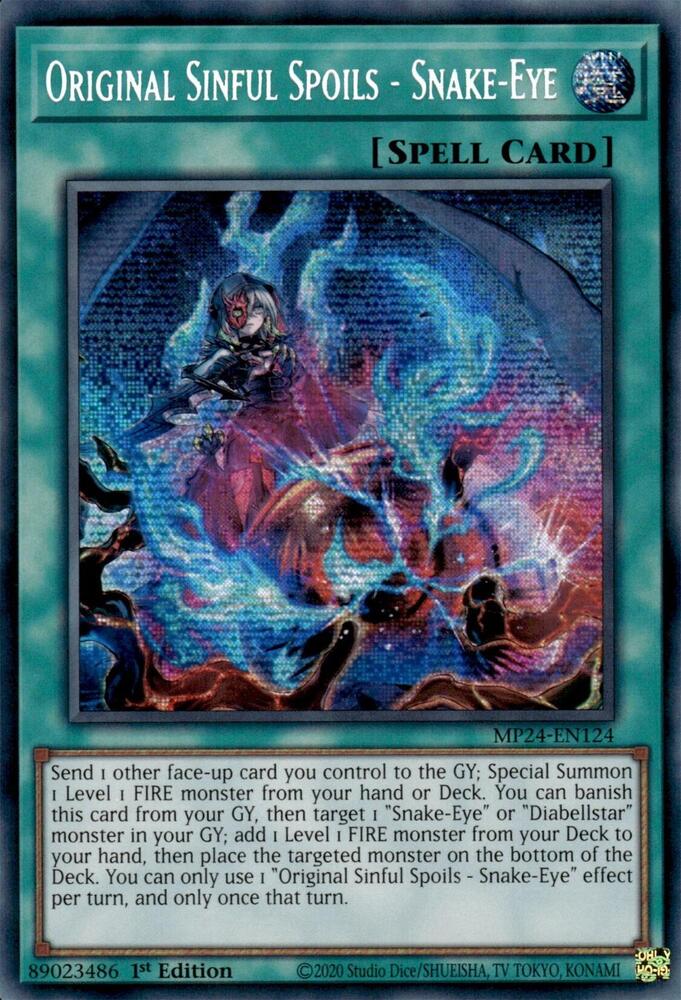Original Sinful Spoils - Snake-Eye card image
