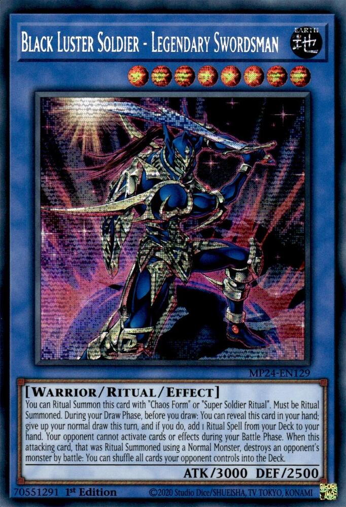 Black Luster Soldier - Legendary Swordsman card image