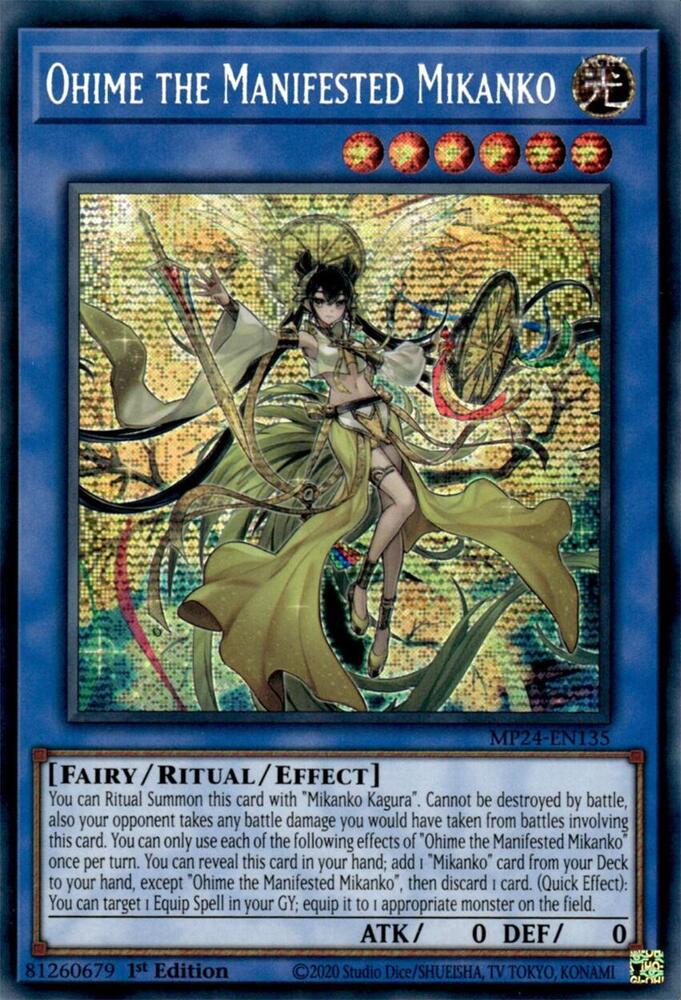 Ohime the Manifested Mikanko card image