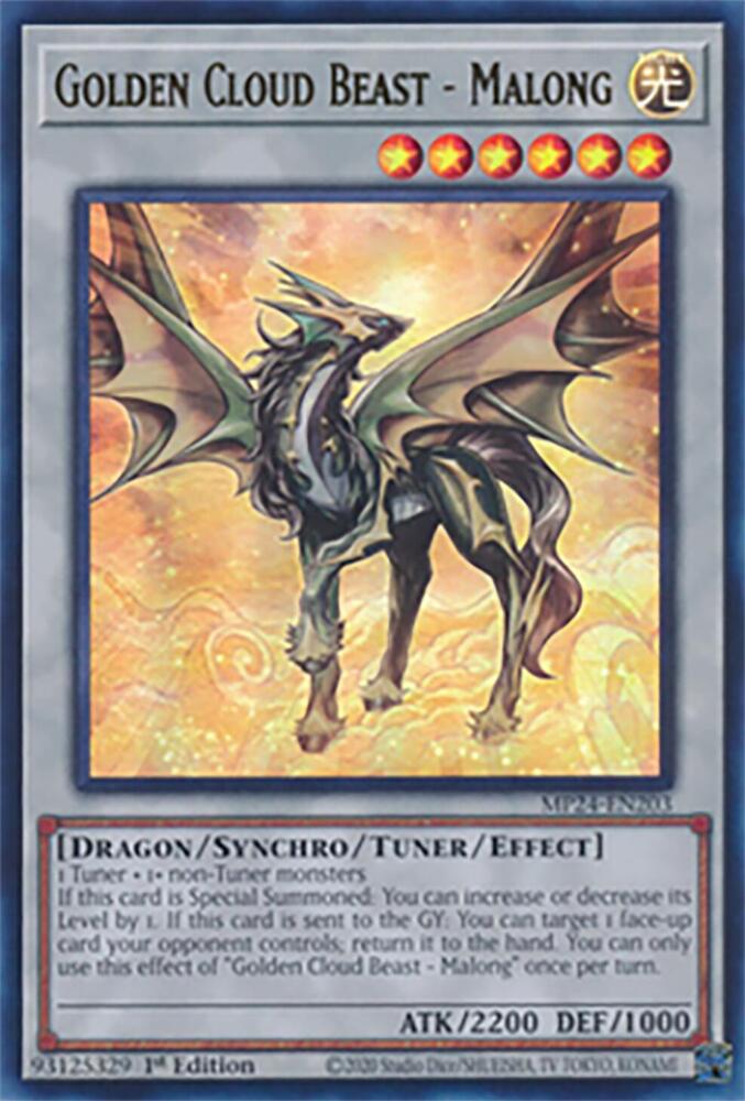 Golden Cloud Beast - Malong card image
