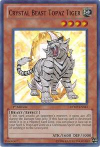 Crystal Beast Topaz Tiger card image