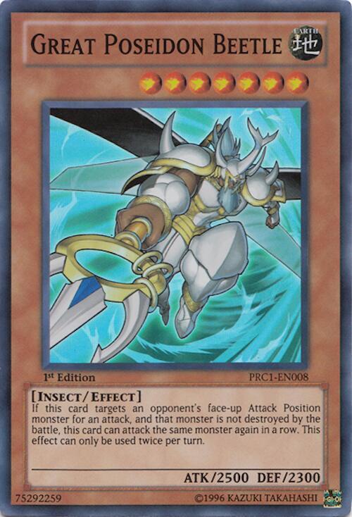 Great Poseidon Beetle (1st Edition) card image