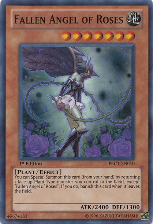 Fallen Angel of Roses (1st Edition) card image