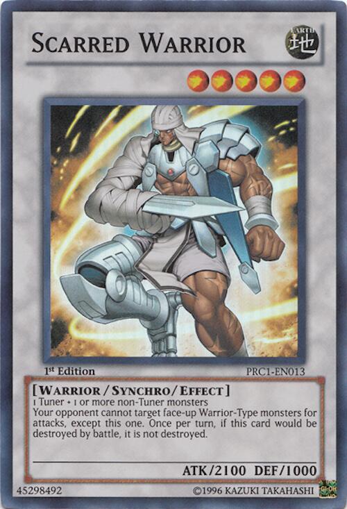 Scarred Warrior (1st Edition) card image