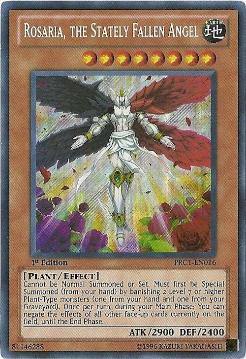 Rosaria, the Stately Fallen Angel (1st Edition) card image