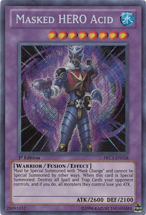 Masked HERO Acid (1st Edition) card image