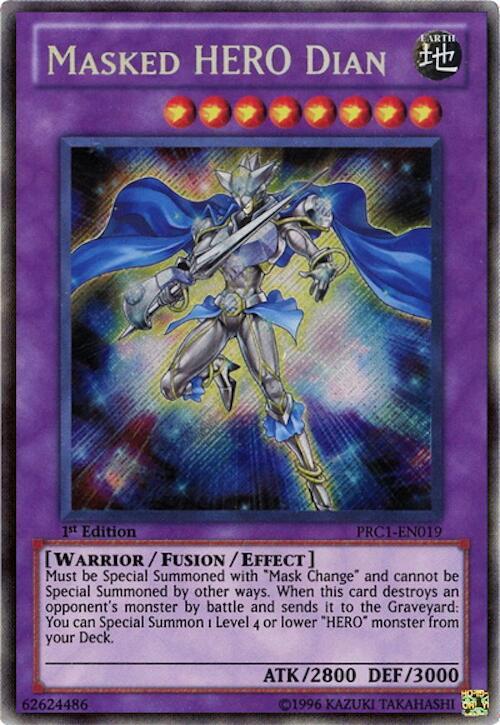 Masked HERO Dian (1st Edition) card image
