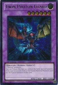 Twin Photon Lizard (UTR) card image