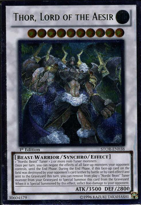 Thor, Lord of the Aesir (UTR) card image