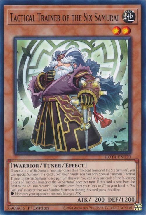 Tactical Trainer of the Six Samurai card image
