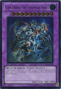 Gaia Drake, the Universal Force (UTR) (1st Edition) card image