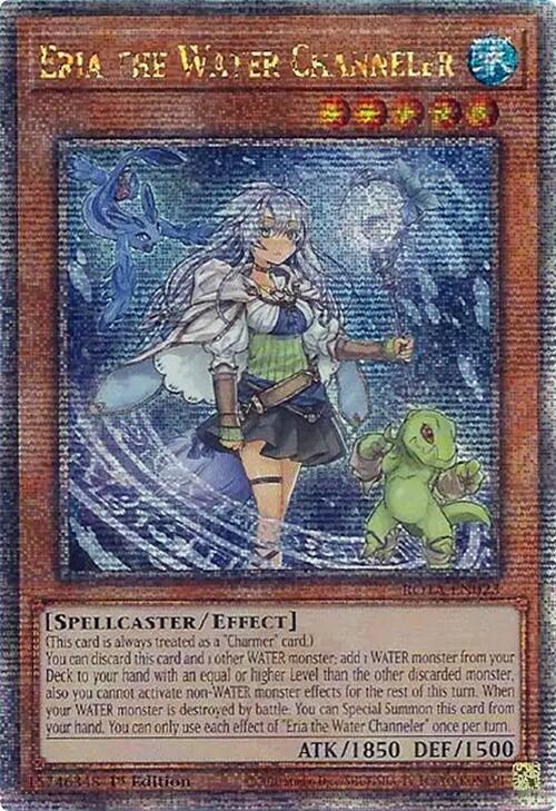 Eria the Water Channeler (Quarter Century Secret Rare) card image