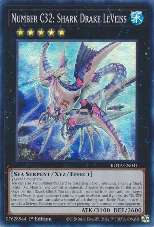 Number C32: Shark Drake LeVeiss card image
