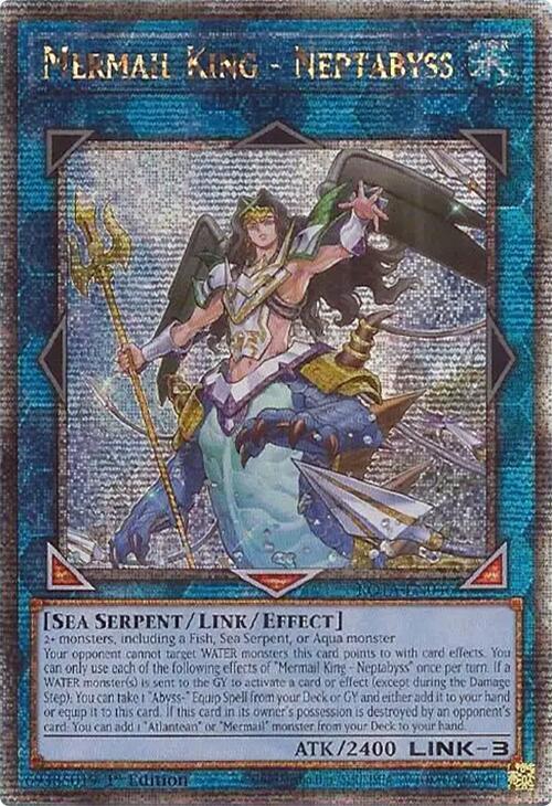 Mermail King - Neptabyss (Quarter Century Secret Rare) card image