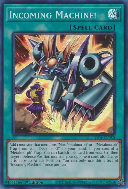 Incoming Machine! card image