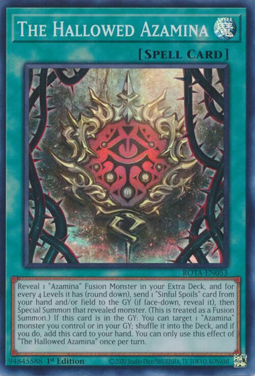 The Hallowed Azamina card image