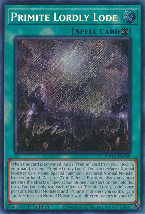 Primite Lordly Lode card image