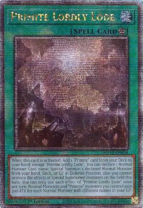 Primite Lordly Lode (Quarter Century Secret Rare) card image