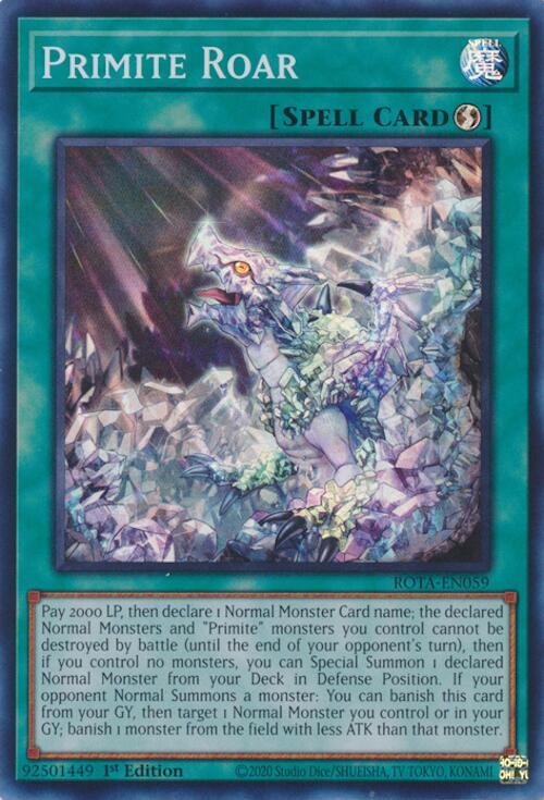 Primite Roar card image