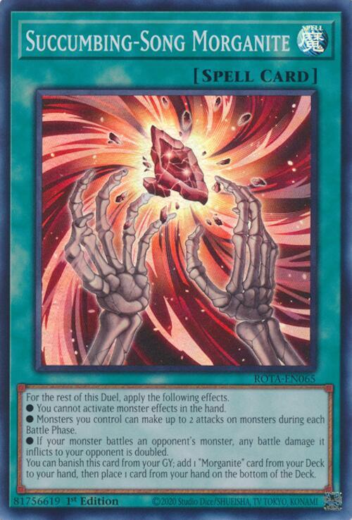 Succumbing-Song Morganite card image