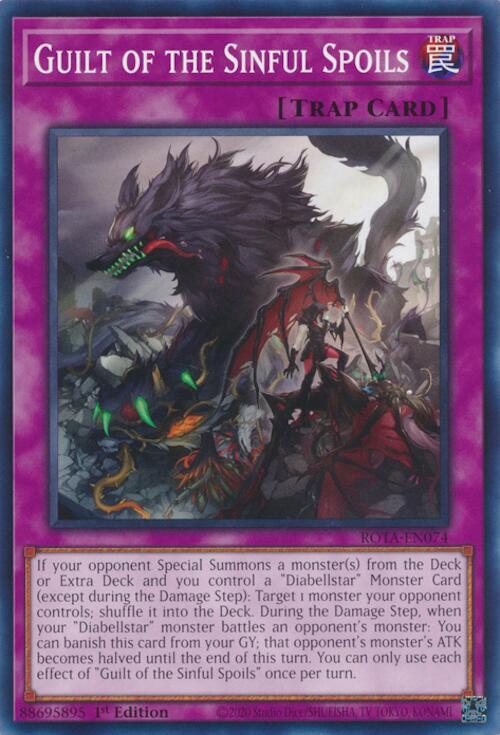 Guilt of the Sinful Spoils card image